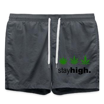 stayhigh. - Badeshorts - Anthrazit - Vorne - AI Model Male 185 light (185cm)