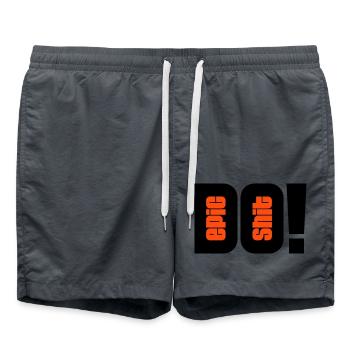 Do Epic Shit - 2 couleurs - Short de bain - charbon - Devant - AI Model Male 185 light (185cm)