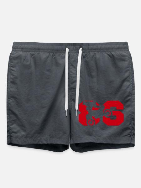 Moto 86 biker - Swim Trunks - anthracite