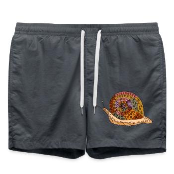Escargot - Short de bain - charbon - Devant - AI Model Male 185 light (185cm)