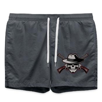 CRÂNE - Short de bain - charbon - Devant - AI Model Male 185 light (185cm)