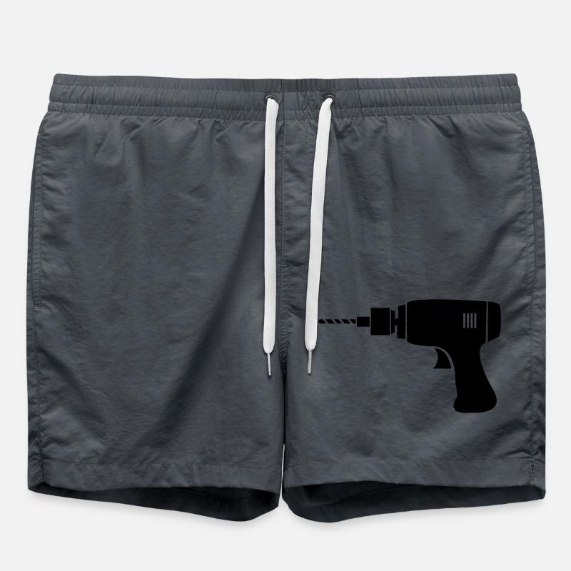 Drill - Swim Trunks - anthracite