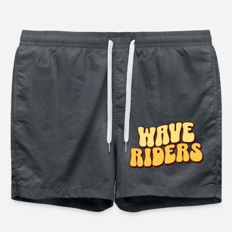 Kitesurf Kitesurfer Kiteboard - Swim Trunks - anthracite