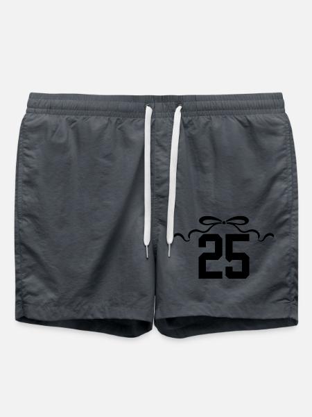 Number 25 Knot - 25th Anniversary - Swim Trunks - anthracite