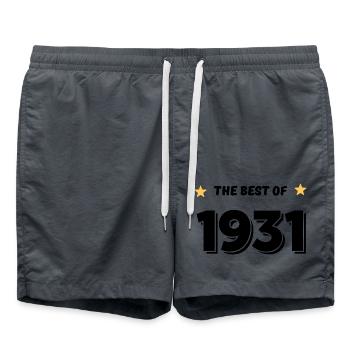 Das Beste von 1931 - Badeshorts - Anthrazit - Vorne - AI Model Male 185 light (185cm)