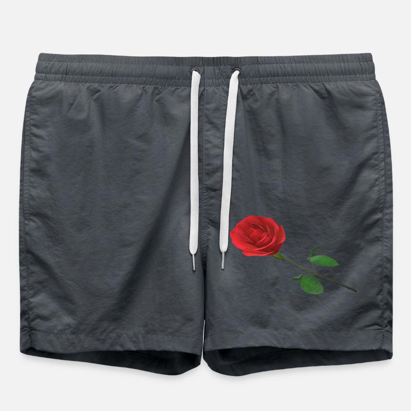 Rose - Swim Trunks - anthracite
