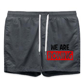 nous sommes AVIRON - Aviron - Rameurs - Rameurs - Short de bain - charbon - Devant - AI Model Male 185 light (185cm)