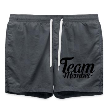 Équipier - Short de bain - charbon - Devant - AI Model Male 185 light (185cm)