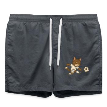 Madrid FOOT - Short de bain - charbon - Devant - AI Model Male 185 light (185cm)