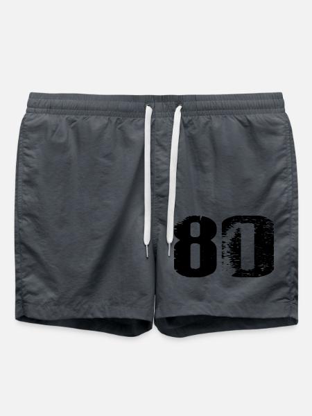 80 Number Leotard - Swim Trunks - anthracite