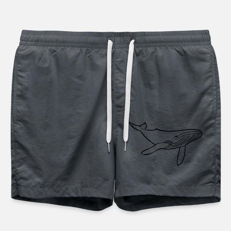 Wal - Badeshorts - Anthrazit