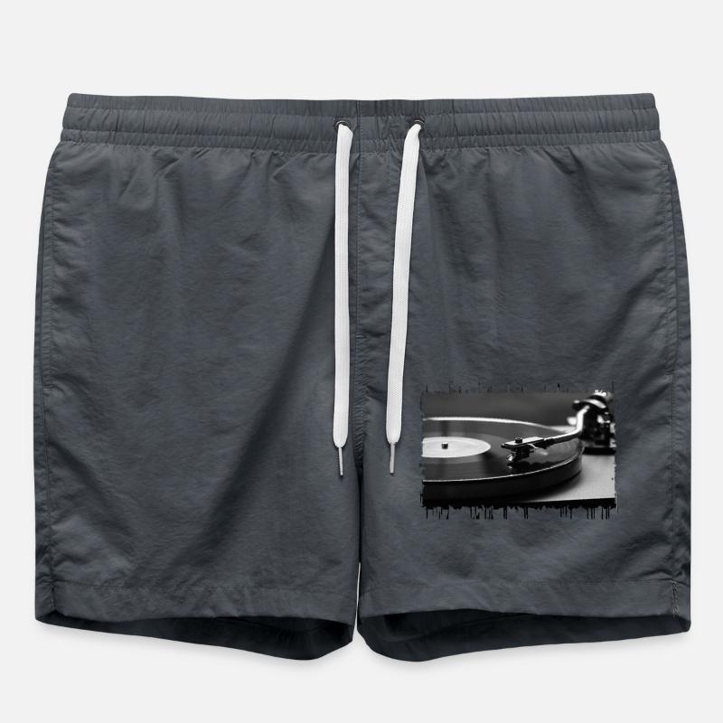 vinyl - Swim Trunks - anthracite