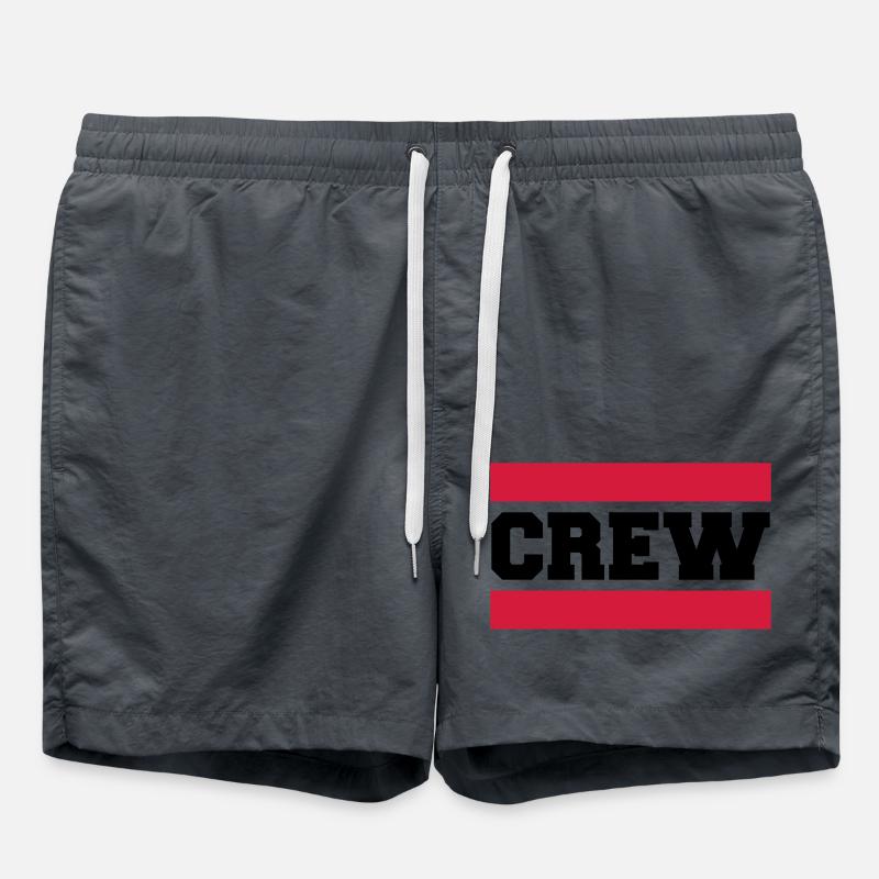 Crew - Swim Trunks - anthracite