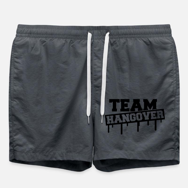 Team Hangover - Swim Trunks - anthracite