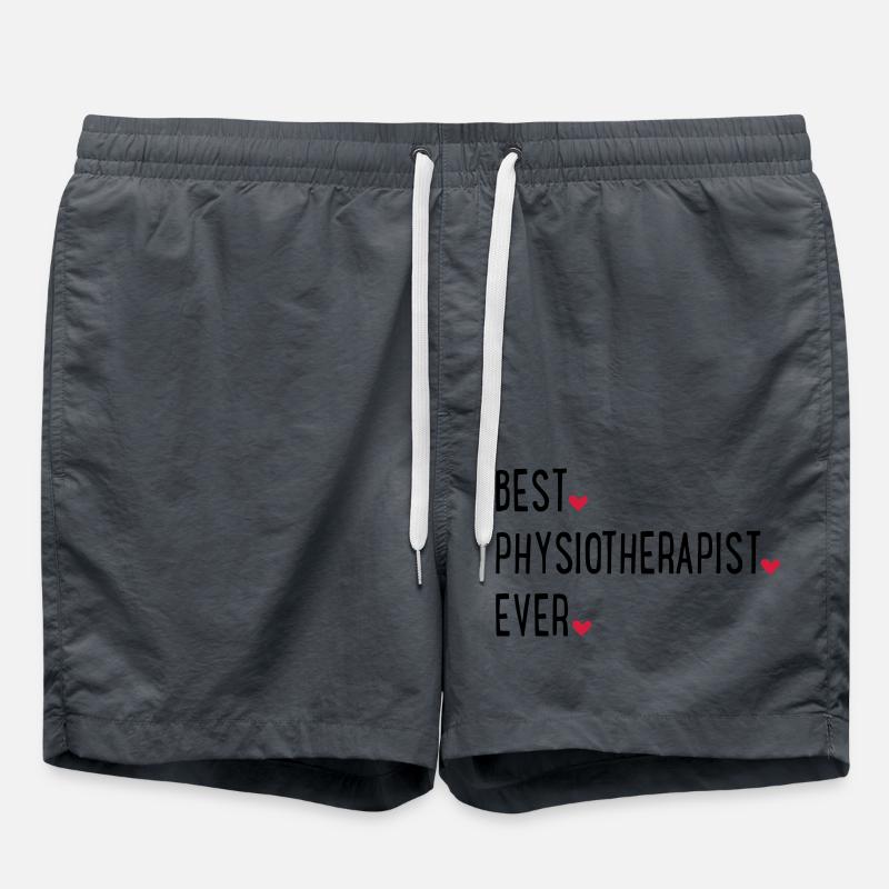 Physiotherapeut - Badeshorts - Anthrazit