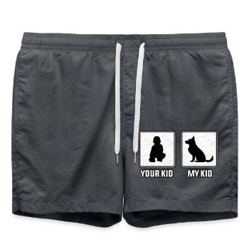 Ton enfant mon enfant - Short de bain - charbon - Devant - AI Model Male 185 light (185cm)
