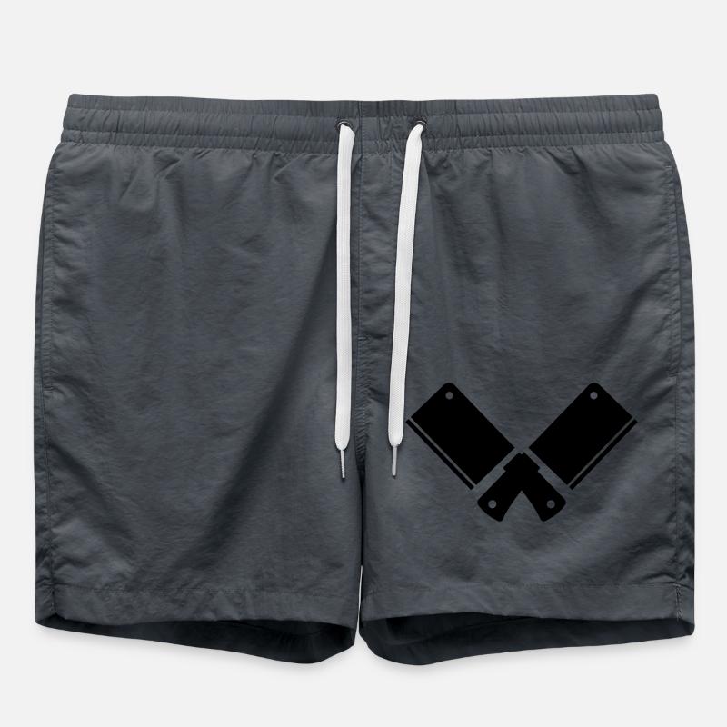 Hackmesser - Badeshorts - Anthrazit