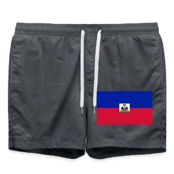 Haiti - Badeshorts - Anthrazit - Vorne - AI Model Male 185 light (185cm)