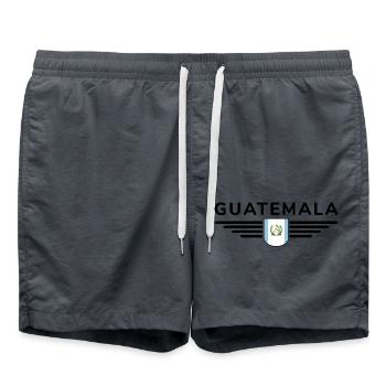 I Love Guatemala, Style Design T-Shirt - Swim Trunks - anthracite - Front - AI Model Male 185 light (185cm)