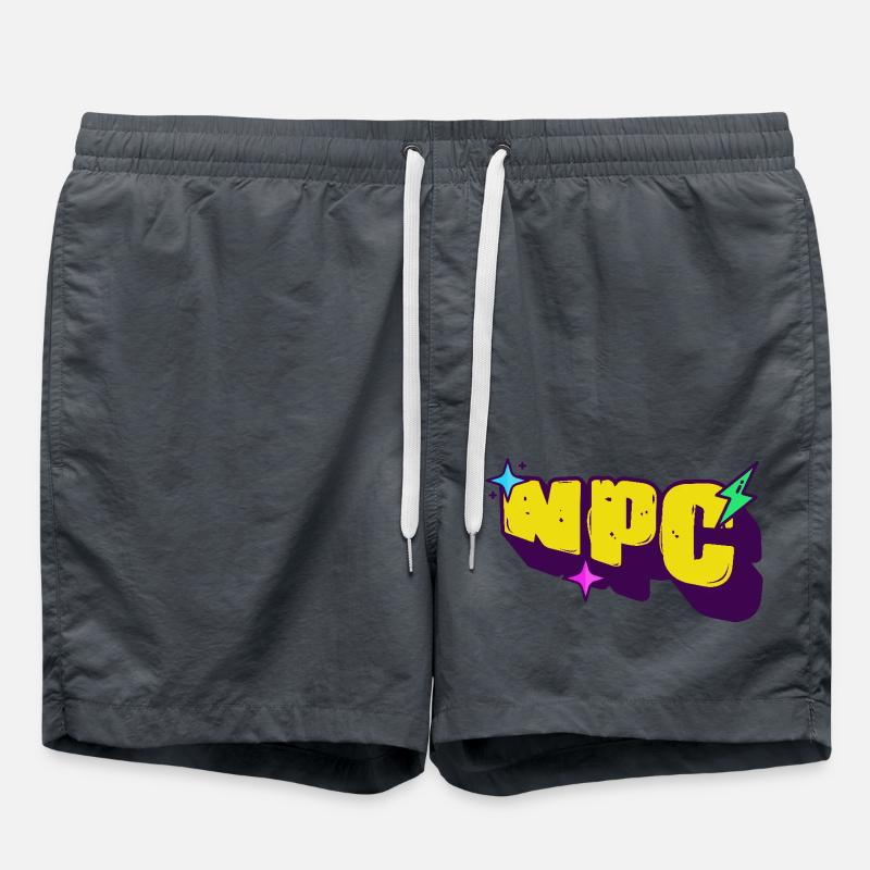 Npc - Swim Trunks - anthracite