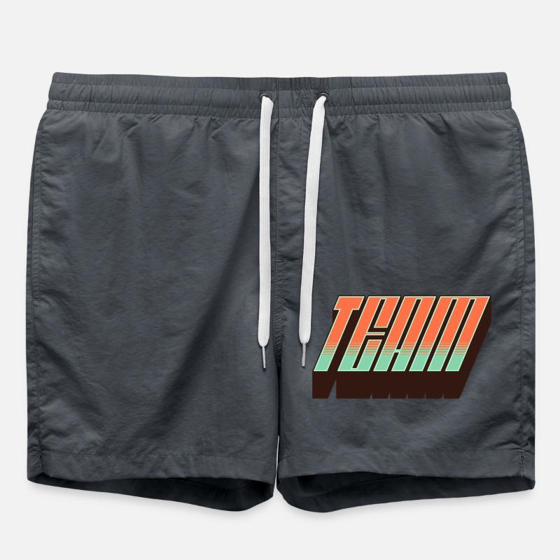 Team - Swim Trunks - anthracite
