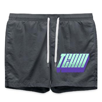 Team - Badeshorts - Anthrazit - Vorne - AI Model Male 185 light (185cm)