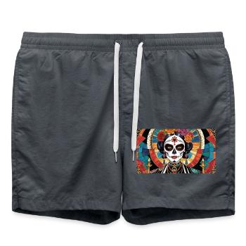 LA CATRINA DELUXE - Badeshorts - Anthrazit - Vorne - AI Model Male 185 light (185cm)
