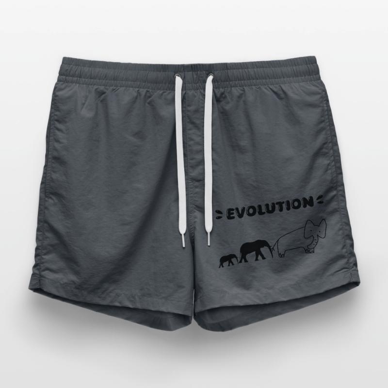 Elephant Evolution – Drôles d’étapes de l’évolution. Short de bain