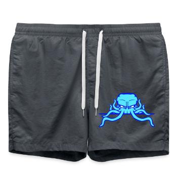 Octopus Octopus Shield Behind Wall Bag Frame - Swim Trunks - anthracite - Front - AI Model Male 185 light (185cm)