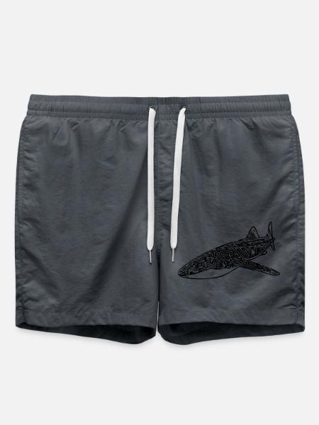 Walhai - Badeshorts - Anthrazit