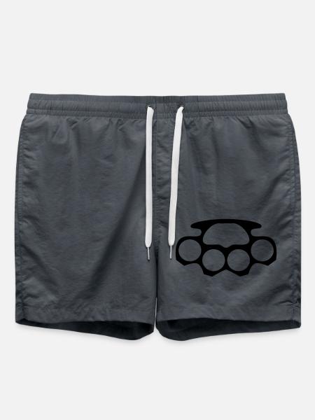 brass knuckles - Swim Trunks - anthracite