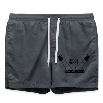 Dance Dance Devastation - Swim Trunks - anthracite - Front - AI Model Male 185 light (185cm)