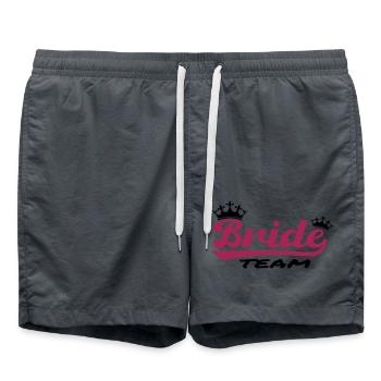 Équipe mariée - Short de bain - charbon - Devant - AI Model Male 185 light (185cm)