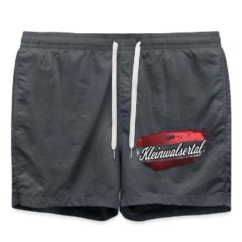 Kleinwalsertal Walsertal Österreich Allgäu Alpen - Badeshorts - Anthrazit - Vorne - AI Model Male 185 light (185cm)