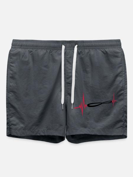 Pulse Infinite Symbol - Swim Trunks - anthracite