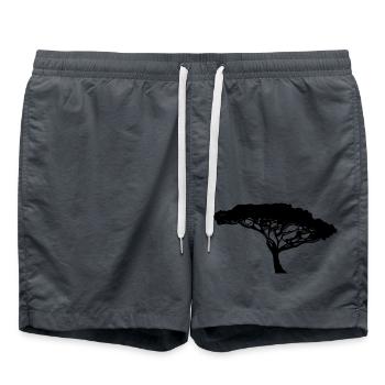 Wunderschöner Baum des Lebens - Badeshorts - Anthrazit - Vorne - AI Model Male 185 light (185cm)