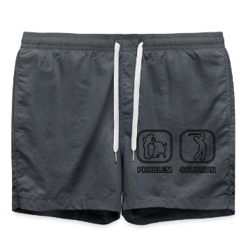 Citation Golf Golfer Clubs de golf - Short de bain - charbon - Devant - AI Model Male 185 light (185cm)