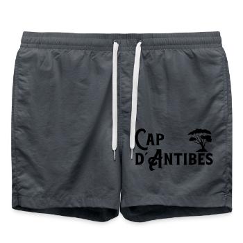 Cap d`Antibes France - Badeshorts - Anthrazit - Vorne - AI Model Male 185 light (185cm)