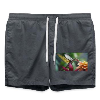 Un petit dragon mignon majestueux réaliste - Short de bain - charbon - Devant - AI Model Male 185 light (185cm)