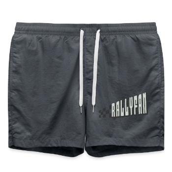 Rallyfan argent noir - Short de bain - charbon - Devant - AI Model Male 185 light (185cm)