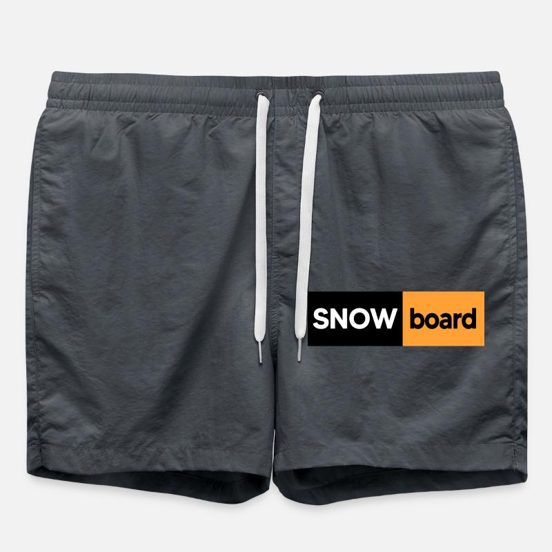 Snowboard Freestyle Boarder - Short de bain - charbon