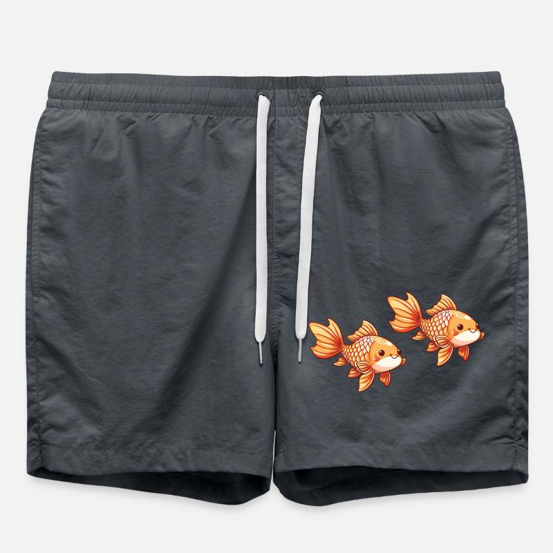 Goldfish Comic - Swim Trunks - anthracite