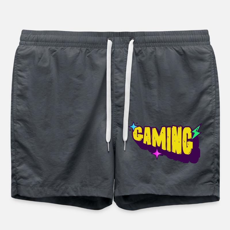 Gamer Gaming - Swim Trunks - anthracite