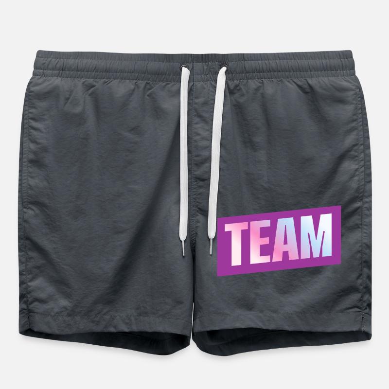 Équipe - Short de bain - charbon