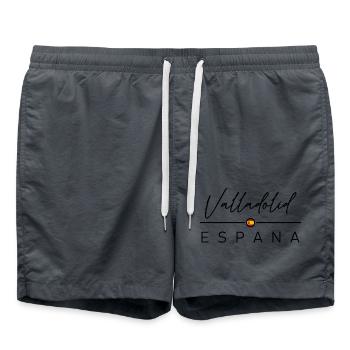 Spain - Valladolid - Spain - España - Swim Trunks - anthracite - Front - AI Model Male 185 light (185cm)
