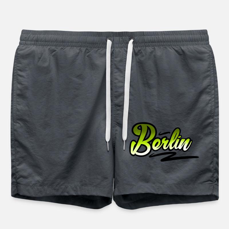 Berlin - Swim Trunks - anthracite