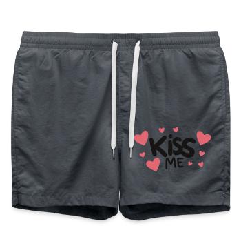 Embrasse-moi - Short de bain - charbon - Devant - AI Model Male 185 light (185cm)
