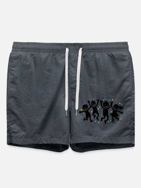 Kinder Freude Kindergarten - Badeshorts - Anthrazit