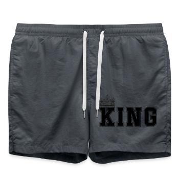 king - Badeshorts - Anthrazit - Vorne - AI Model Male 185 light (185cm)