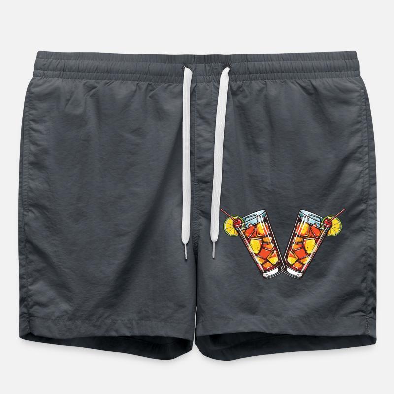 Lemonade Drink - Swim Trunks - anthracite